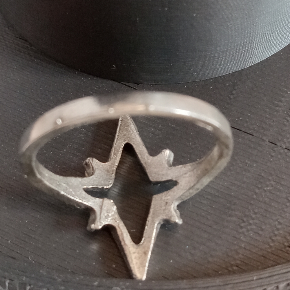 Silver Star Ring - Picture 6 of 6
